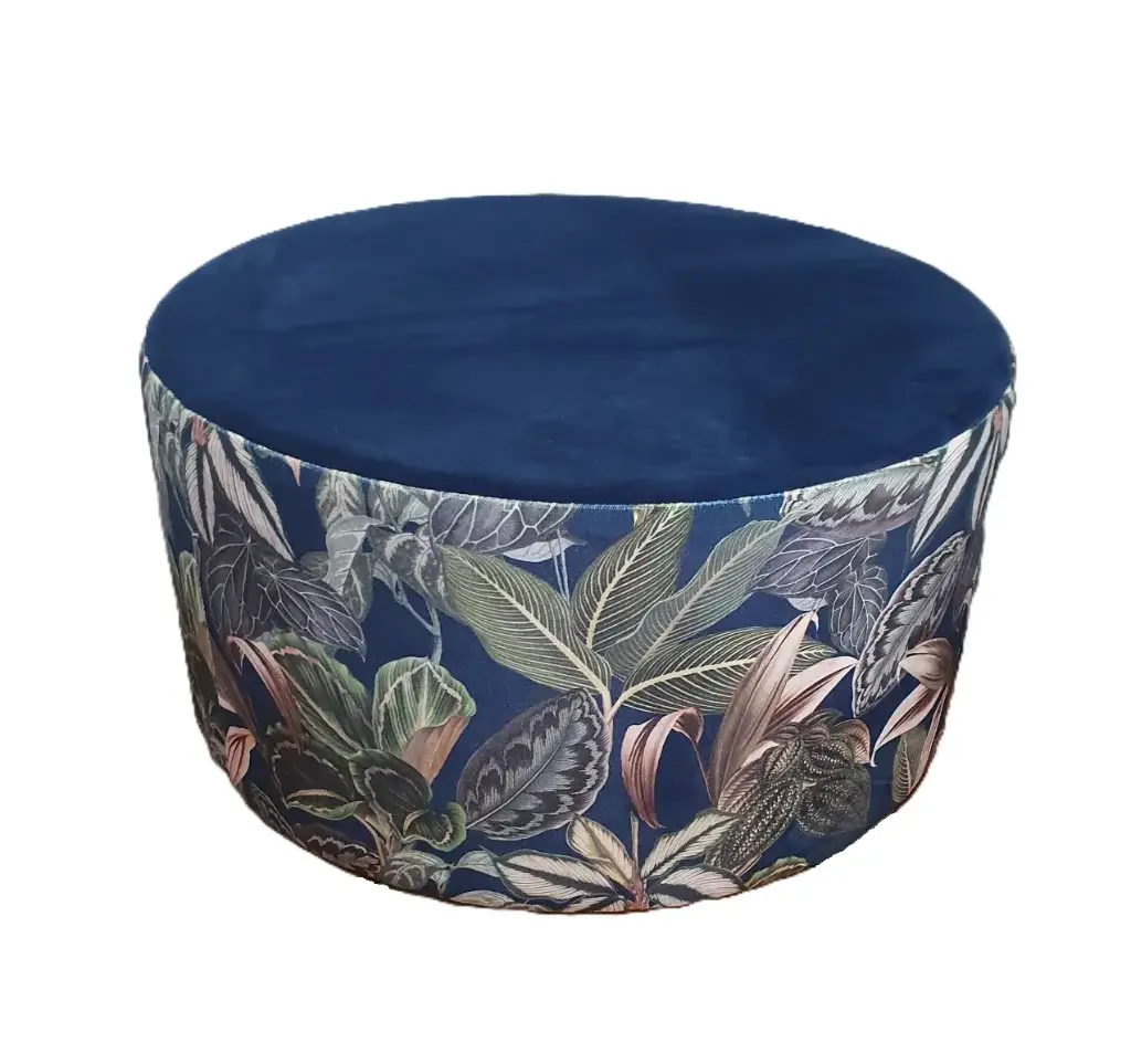 Ottoman Flat Top Round