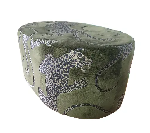 Ottoman Flat Top Oval